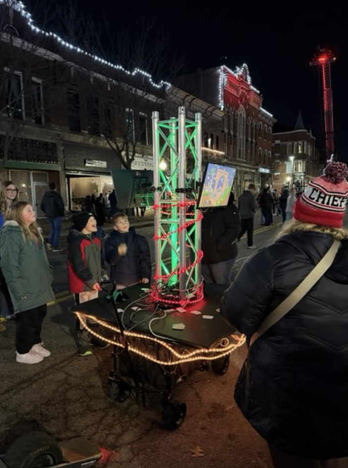 Gladiator Games portable gaming at Living Windows 2025 Jefferson City - Nintendo Switch gaming on downtown streets