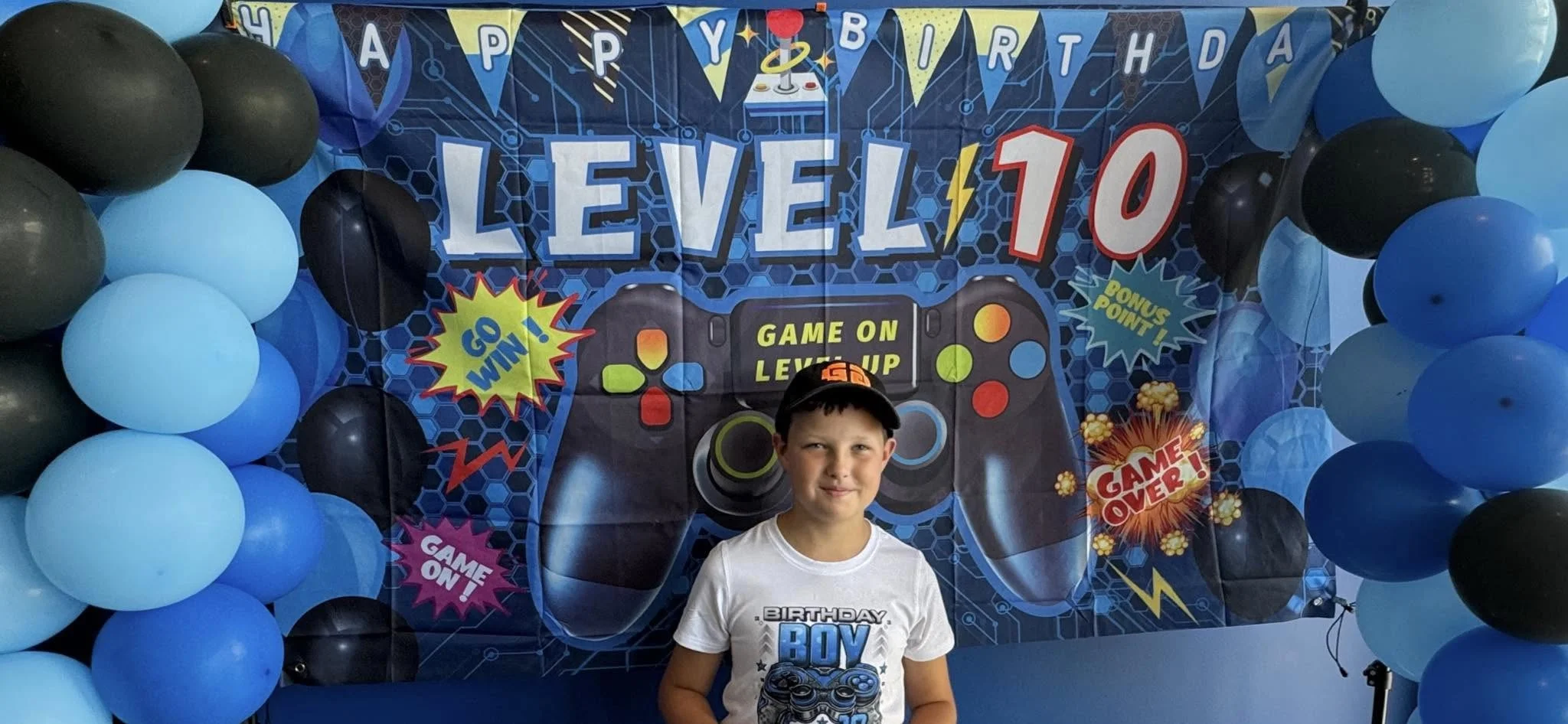 Birthday Party Gaming Setup